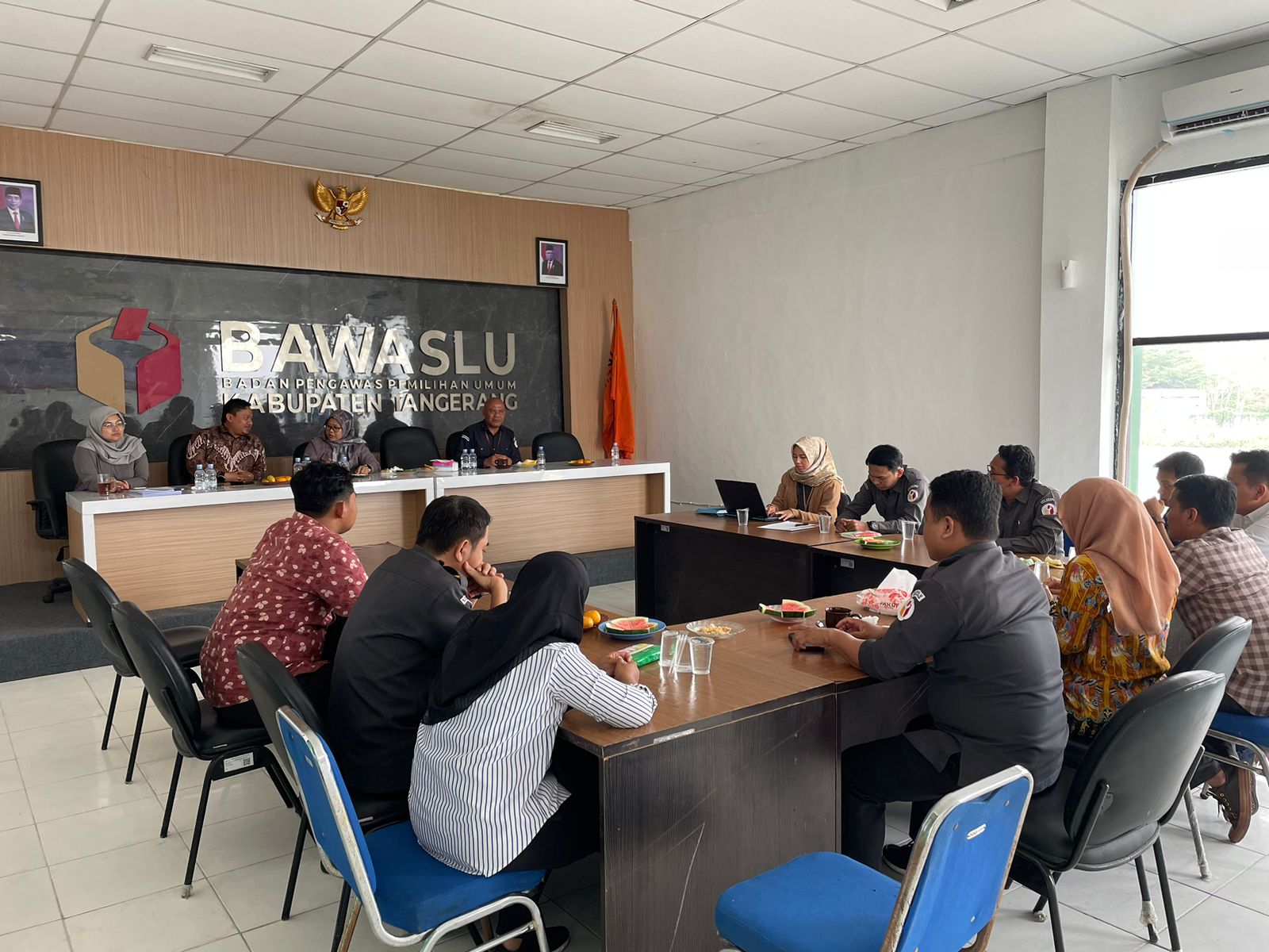 Liah Culiah Tekankan Pengembangan Potensi  SDM Dalam Supervisi Kelembagaan Di Bawaslu Kabupaten Tangerang