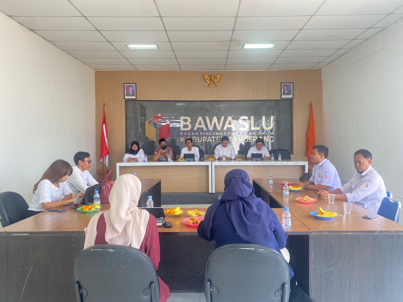 Bawaslu Kabupaten Tangerang Sambut Baik Supervisi Anggota Bawaslu Banten, Serius Dalam Keterbukaan Informasi Publik