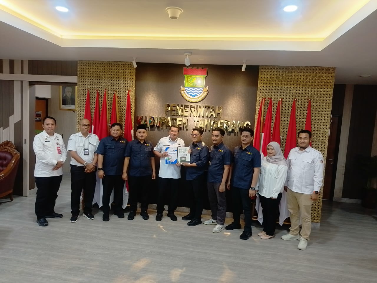 Bawaslu Audiensi dengan Bupati Tangerang Bahas Penggunaan Dana Hibah Pemilihan 2024