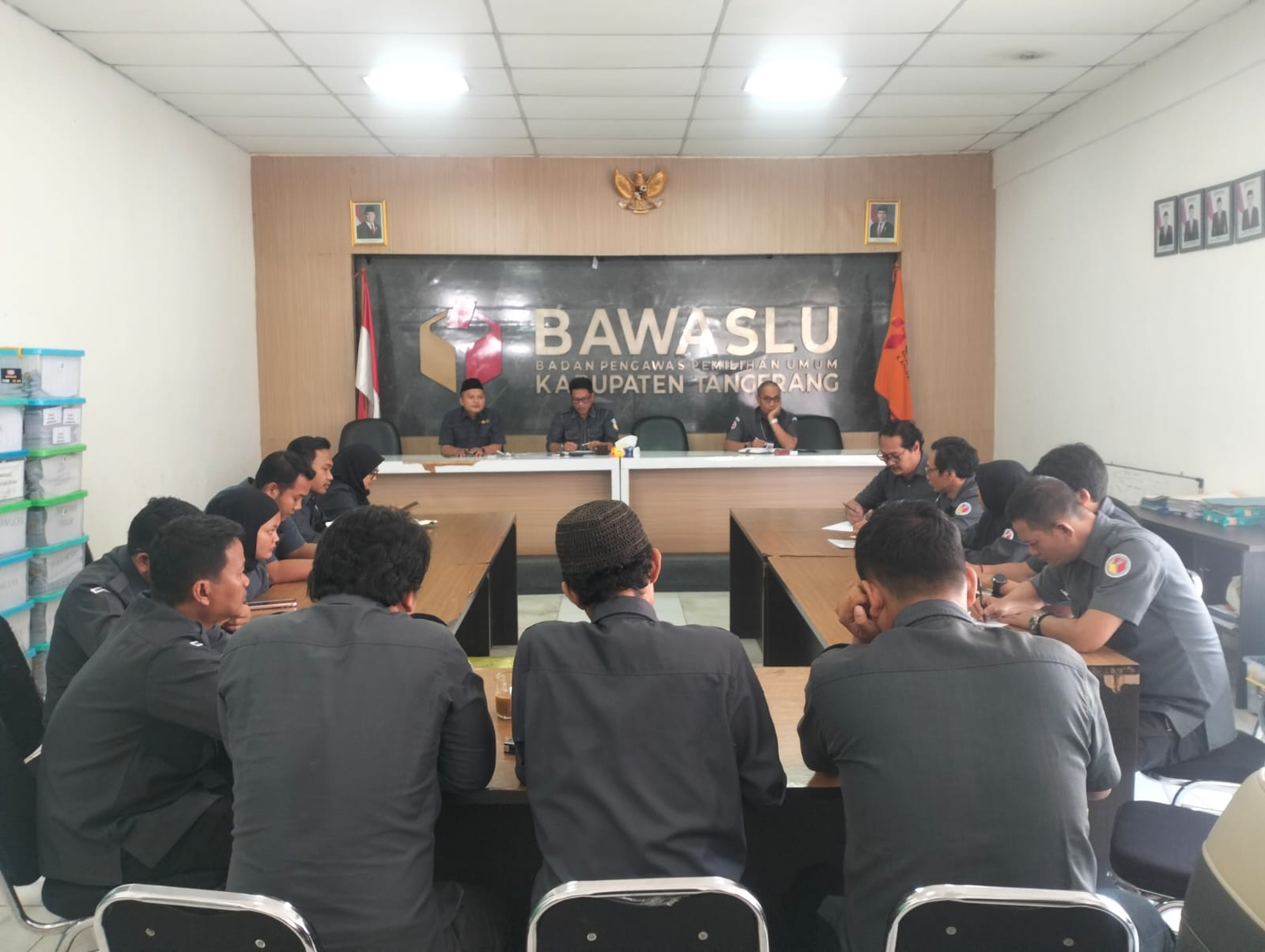 Rapat Internal Bawaslu Kabupaten Tangerang: Perkuat Kelembagaan