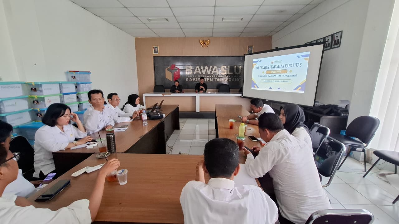 Orientasi Bawaslu Kabupaten Tangerang