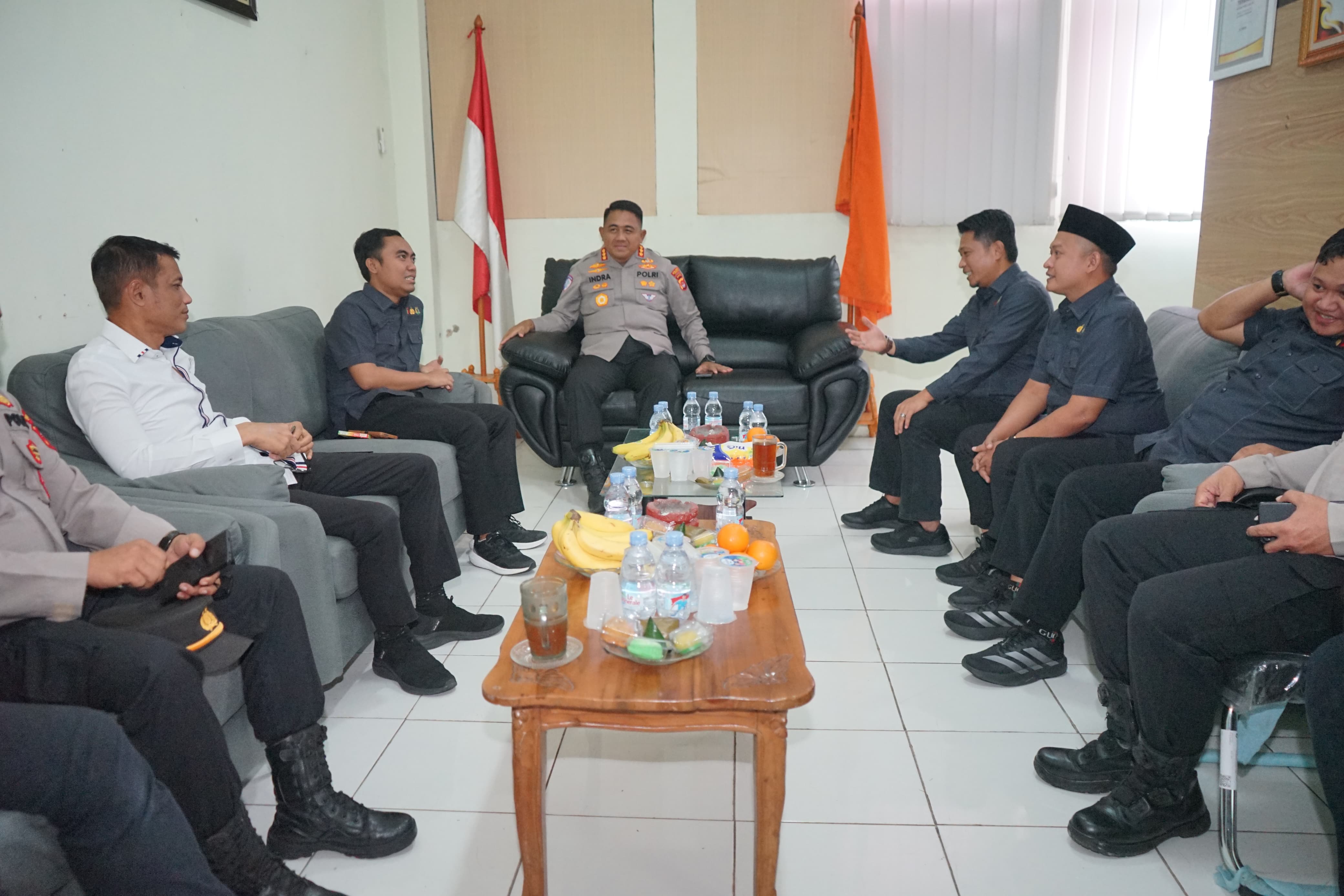 Bawaslu Kabupaten Tangerang Terima Kunjungan Silaturahmi Kapolresta Tangerang