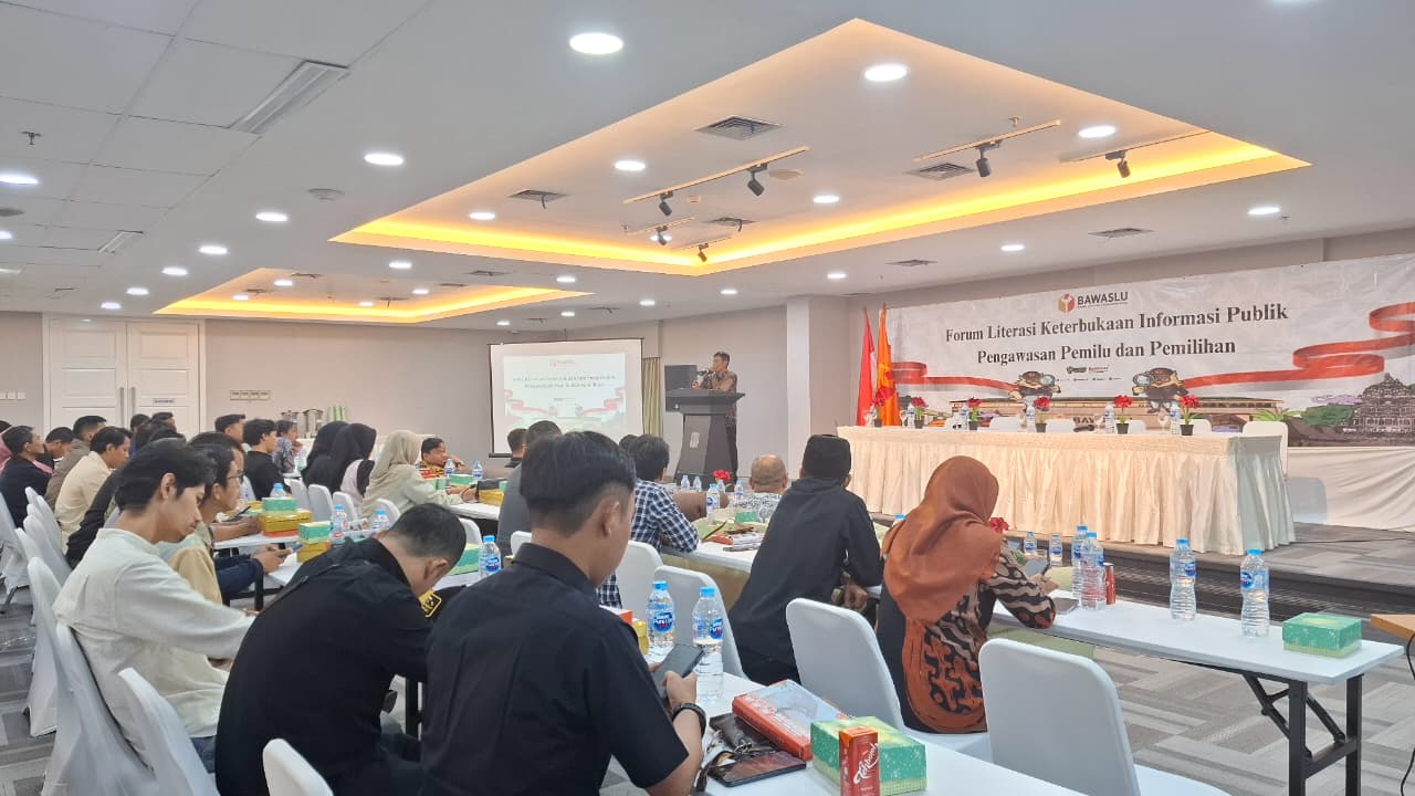 Bawaslu Kabupaten Tangerang Ikuti Kegiatan Literasi Keterbukaan Informasi Publik Pengawas Pemilu dan Pemilihan