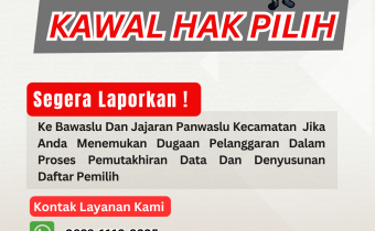 Bawaslu Kabupaten Tangerang Buka Posko Kawal Hak Pilih Pemilihan 2024