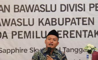 Bawaslu Kabupaten Tangerang Ingatkan Bakal Pasangan Calon untuk Patuhi Syarat Administratif