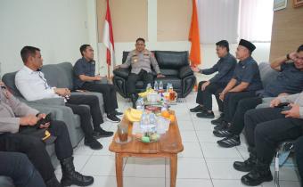 Bawaslu Kabupaten Tangerang Terima Kunjungan Silaturahmi Kapolresta Tangerang