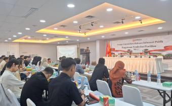 Bawaslu Kabupaten Tangerang Ikuti Kegiatan Literasi Keterbukaan Informasi Publik Pengawas Pemilu dan Pemilihan